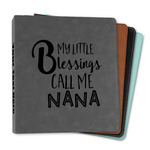 Grandparent Quotes and Sayings Leather Binder - 1"