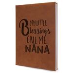 Grandparent Quotes and Sayings Leather Sketchbook - Large - Double Sided
