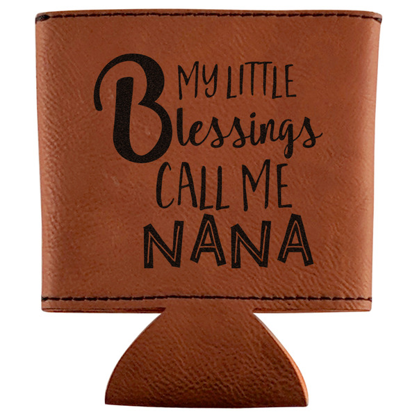 Custom Grandparent Quotes and Sayings Leatherette Can Sleeve