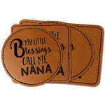 Grandparent Quotes and Sayings Faux Leather Iron On Patch