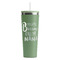 Grandparent Quotes and Sayings RTIC Everyday Tumbler with Straw - 28oz - Light Green - Single-Sided