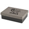 Grandparent Quotes and Sayings Medium Gift Box with Engraved Leather Lid - Front/main