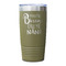 Grandparent Quotes and Sayings Olive Polar Camel Tumbler - 20oz - Single Sided - Approval