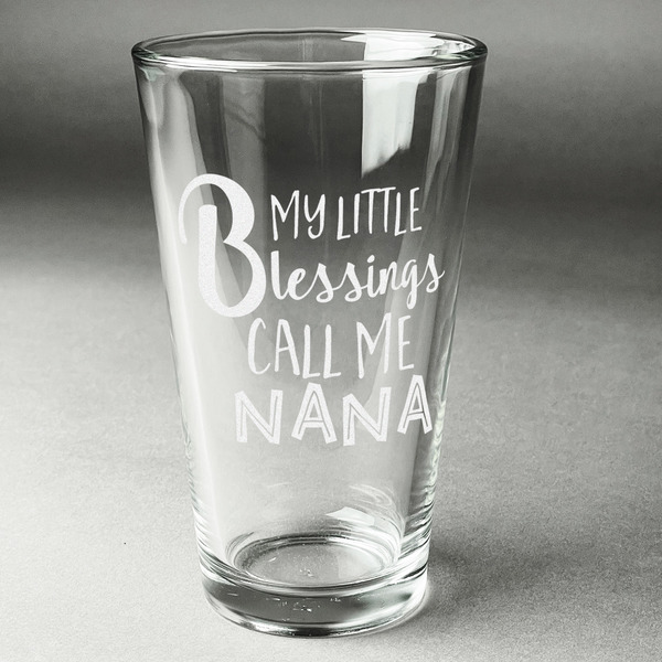 Custom Grandparent Quotes and Sayings Pint Glass - Engraved