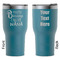 Grandparent Quotes and Sayings RTIC Tumbler - Dark Teal - Double Sided - Front & Back