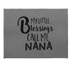 Grandparent Quotes and Sayings Small Gift Box w/ Engraved Leather Lid