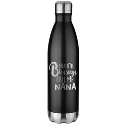 Grandparent Quotes and Sayings Water Bottle - 26 oz. Stainless Steel - Laser Engraved