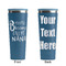 Grandparent Quotes and Sayings Steel Blue RTIC Everyday Tumbler - 28 oz. - Front and Back