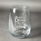 Grandparent Quotes and Sayings Stemless Wine Glass - Front/Approval