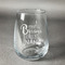Grandparent Quotes and Sayings Stemless Wine Glass - Engraved