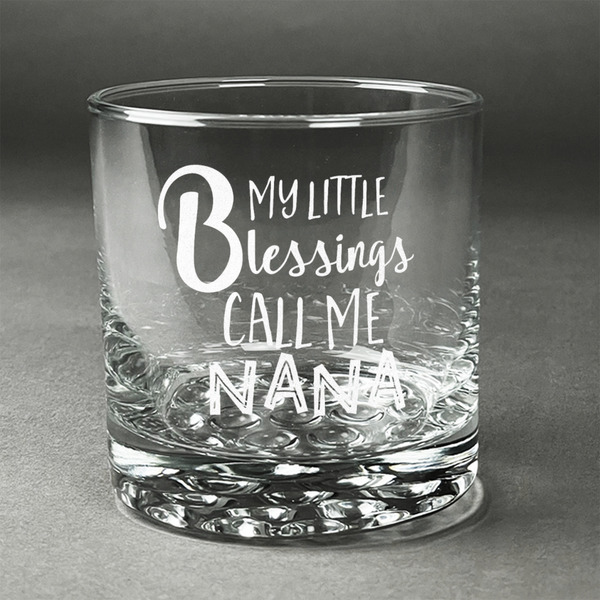 Custom Grandparent Quotes and Sayings Whiskey Glass (Single)