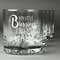 Grandparent Quotes and Sayings Whiskey Glasses Set of 4 - Engraved Front