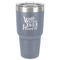 Heart Quotes and Sayings 30 oz Stainless Steel Ringneck Tumbler - Grey - Front