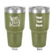 Heart Quotes and Sayings 30 oz Stainless Steel Tumbler - Olive - Double-Sided