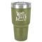 Heart Quotes and Sayings 30 oz Stainless Steel Tumbler - Olive - Single-Sided