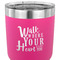 Heart Quotes and Sayings 30 oz Stainless Steel Ringneck Tumbler - Pink - CLOSE UP
