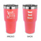 Heart Quotes and Sayings 30 oz Stainless Steel Tumbler - Coral - Double Sided