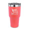 Heart Quotes and Sayings 30 oz Stainless Steel Ringneck Tumblers - Coral - FRONT