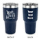 Heart Quotes and Sayings 30 oz Stainless Steel Tumbler - Navy - Double Sided