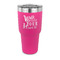 Heart Quotes and Sayings 30 oz Stainless Steel Ringneck Tumblers - Pink - FRONT