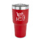 Heart Quotes and Sayings 30 oz Stainless Steel Ringneck Tumblers - Red - FRONT