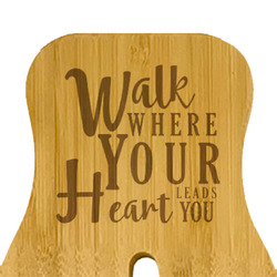 Heart Quotes and Sayings Bamboo Salad Mixing Hand