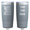 Heart Quotes and Sayings Gray Polar Camel Tumbler - 20oz - Double Sided - Approval