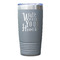 Heart Quotes and Sayings Gray Polar Camel Tumbler - 20oz - Single Sided - Approval