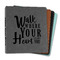 Heart Quotes and Sayings Leather Binders - 1" - Color Options
