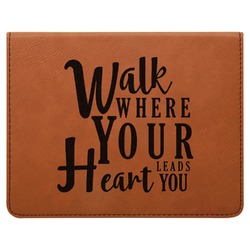 Heart Quotes and Sayings Leatherette 4-Piece Wine Tool Set