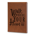 Heart Quotes and Sayings Leatherette Journal - Large - Double Sided