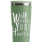 Heart Quotes and Sayings Light Green RTIC Everyday Tumbler - 28 oz. - Close Up