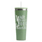 Heart Quotes and Sayings Light Green RTIC Everyday Tumbler - 28 oz. - Front