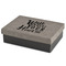Heart Quotes and Sayings Medium Gift Box with Engraved Leather Lid - Front/main