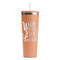 Heart Quotes and Sayings Peach RTIC Everyday Tumbler - 28 oz. - Front