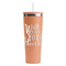 Heart Quotes and Sayings RTIC Everyday Tumbler with Straw - 28oz - Peach - Double-Sided