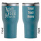 Heart Quotes and Sayings RTIC Tumbler - Dark Teal - Double Sided - Front & Back
