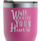 Heart Quotes and Sayings RTIC Tumbler - Magenta - Close Up