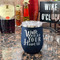 Heart Quotes and Sayings Stainless Wine Tumblers - Navy - Single Sided - In Context