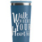 Heart Quotes and Sayings Steel Blue RTIC Everyday Tumbler - 28 oz. - Close Up
