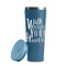 Heart Quotes and Sayings Steel Blue RTIC Everyday Tumbler - 28 oz. - Lid Off