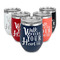 Heart Quotes and Sayings Steel Wine Tumblers Multiple Colors