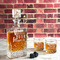 Heart Quotes and Sayings Whiskey Decanters - 26oz Rect - LIFESTYLE