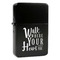 Heart Quotes and Sayings Windproof Lighters - Black - Front/Main