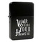 Heart Quotes and Sayings Windproof Lighter - Black - Single Sided