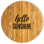 Hello Quotes and Sayings Bamboo Cutting Board