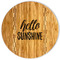 Hello Quotes and Sayings Bamboo Cutting Boards - FRONT