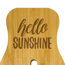 Hello Quotes and Sayings Bamboo Salad Mixing Hand