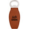 Hello Quotes and Sayings Leather Bar Bottle Opener - Single