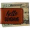 Hello Quotes and Sayings Leatherette Magnetic Money Clip - Front